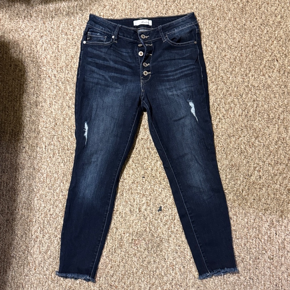 Kenar Dark Wash Ankle Jeans